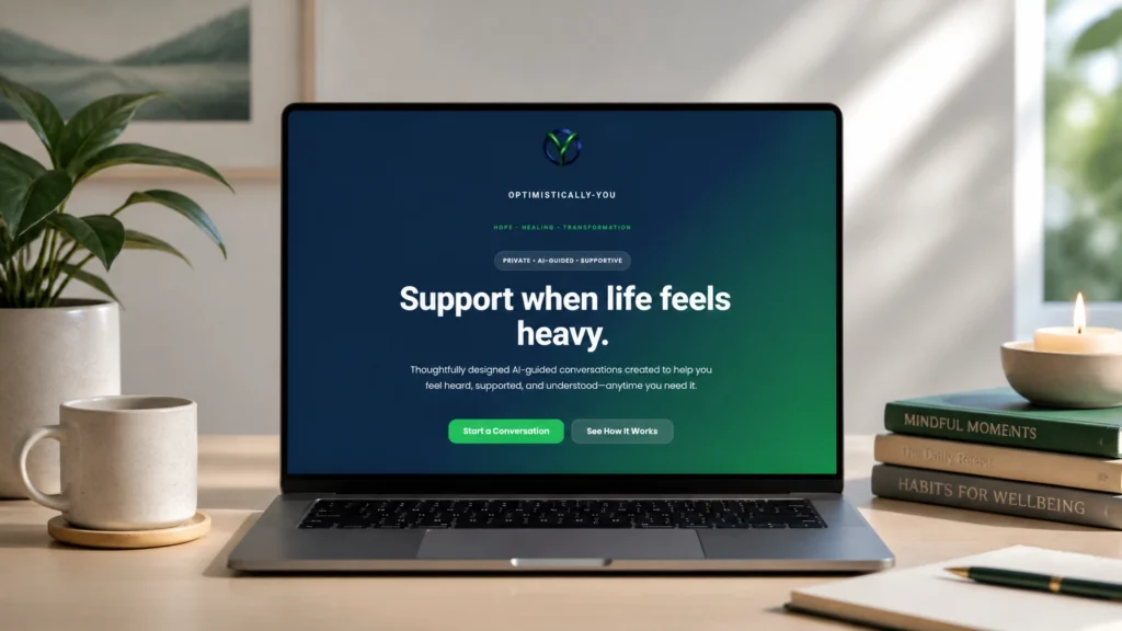 Beyond Design: The Tech Behind Optimistically You’s Support Platform
